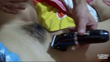 Blonde teen gets massaged and fucked