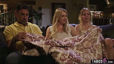 Stepdad steals teen stepdaughter her hot bisexual friend